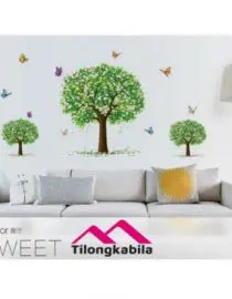 Stiker dinding hot and elegant design tree