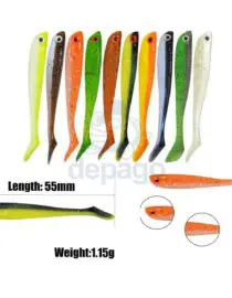 Afishlure padle tail AR-60 lime