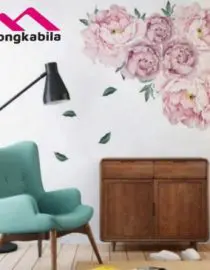 Stiker dinding weeding flower