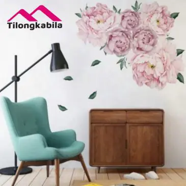 Stiker dinding weeding flower