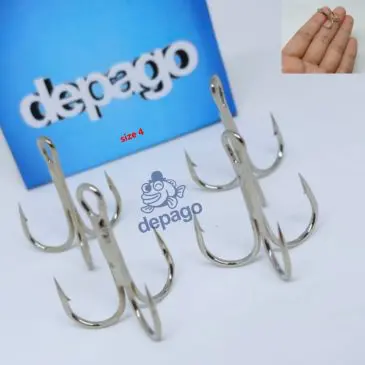 Mizugiwa treble hook depago size 8