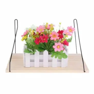 Rak dinding floating 20cm - Gambar 3