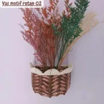 Vas motif rotan 02