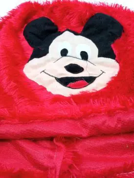 Sarung Cover Penutup Galon Air Tutup Atas Motif Mickey Bulu Rasfur - Gambar 3