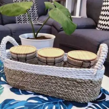 Keranjang toples natural