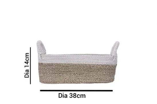 Keranjang toples natural - Gambar 2
