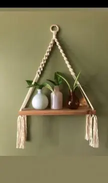 Rak gantung macrame 05