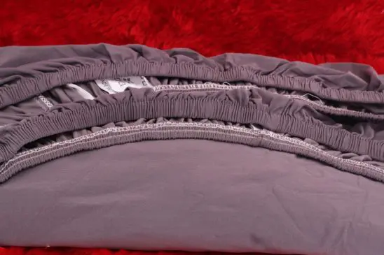 cover sofa polos gray 2 seater - Gambar 3