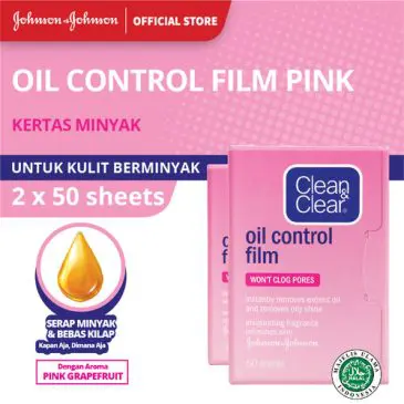 Clean & Clear Face paper pink