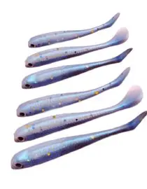 Afishlure padle tail AR-60 silver black