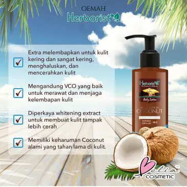 Herborist Body Lotion coconut - Gambar 2