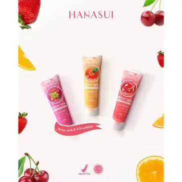 Body Spa Exfoliating Hanasui Aloe Vera - Gambar 3