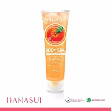 Body Spa Exfoliating Hanasui Orange