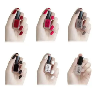 Cat kuku Madame Gie nail Shell peel off Basic Hitam - Gambar 2