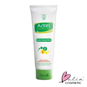 Creamy Wash Acnes hijau 100g