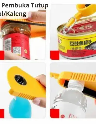 Alat Pembuka Tutup Botol Toples dan Pengait Pembuka Kaleng Minuman