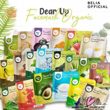 Face Mask Body Mask Dear Up Chocolate - Gambar 3