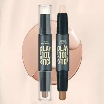 Geometry face stick lameila Ivory White - Gambar 2