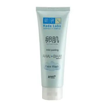 Gokujyun alpha tamago Hada labo face wash