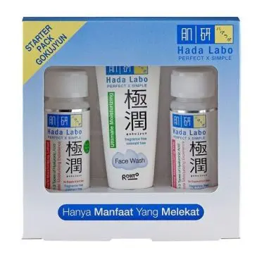 Gokujyun Starter Pack Hada Labo putih