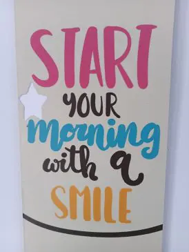 Hiasan dinding start your morning - Gambar 3