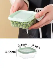 Wadah Tempat Penyimpanan Serbaguna Bahan Plastik Uk. 11.6x11.6x3.8cm