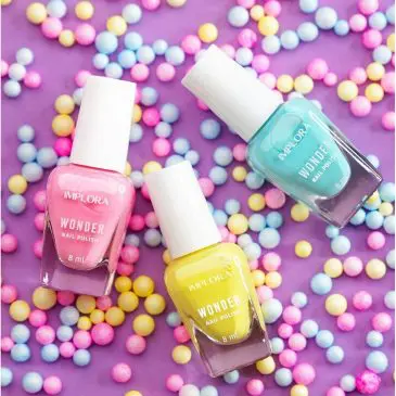 Kutek kuku Nude Implora Wonder Kuning - Gambar 2