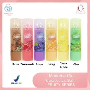 Lip Balm Fruity Madame Gie Dates - Gambar 2