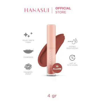 Lip Cream Matte Hanasui 10 Allure