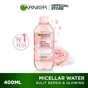 Micellar Water Pink Garnier rose water 400ml