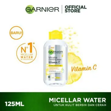 Micellar Water pink Garnier mice vit c 125ml