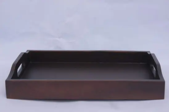 Nampan kayu melengkung - Gambar 2