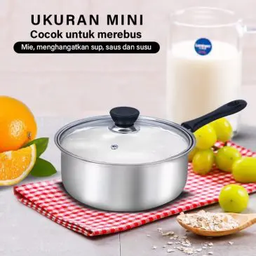 Panci Sop Stainless 16cm - Gambar 4