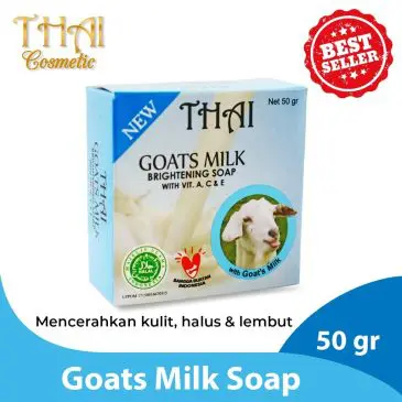 Sabun Pemutih Goats Milk Thai Soap