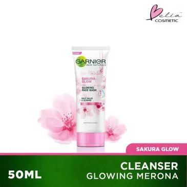 Sakura glow Garnier Face Wash 50ml