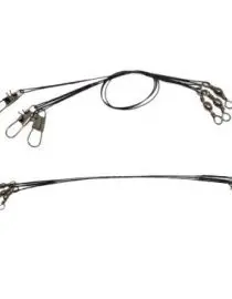 Wire leader hitam 20cm