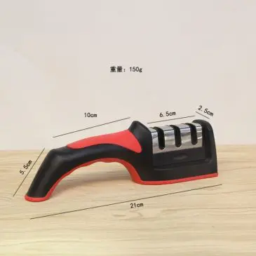 Alat Pengasah Pisau dan Gunting 3 Step Dengan Pegangan Ergonomis - Gambar 3