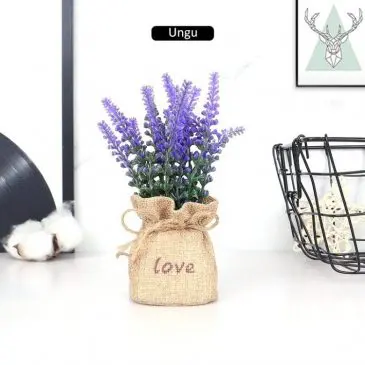 Bunga Aonez ungu lavender