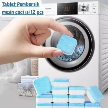 Tablet Pembersih mesin cuci isi 12 pcs