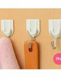 Gantungan Tempel Dinding Serbaguna Hook Kait (isi 6)