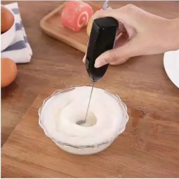 Mini Hand Mixer Pengocok Telur Alat Pengaduk Minuman Kopi Susu, Dll - Gambar 4