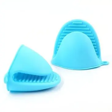 Sarung Tangan Penjepit Silikon Anti Panas Set 2pcs - Gambar 5