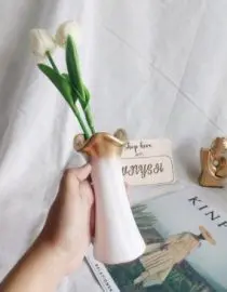Vas bunga keramik lezya