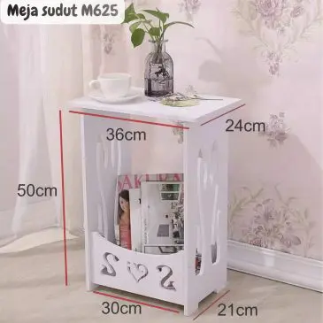 Meja sudut M625
