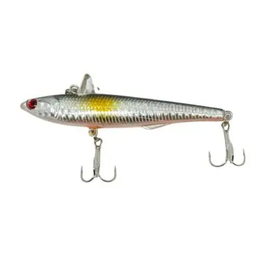 Pencil Top Water depago black silver and gold spot