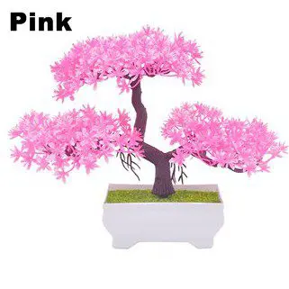 Bunga sakura set pot pink