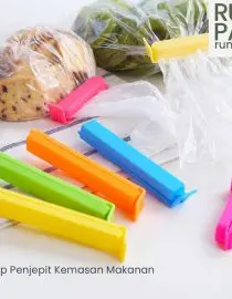Klip Segel Penjepit Bungkusan Kemasan Bentuk Stick