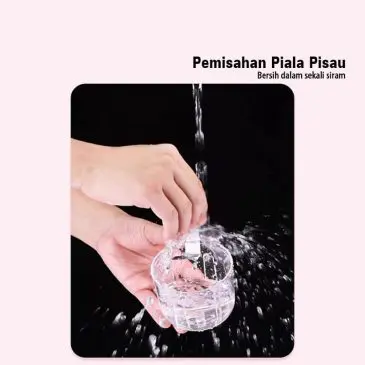 Chopper Portable Blender Bumbu Daging Cone Serbaguna + USB - Gambar 4