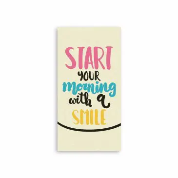 Hiasan dinding start your morning