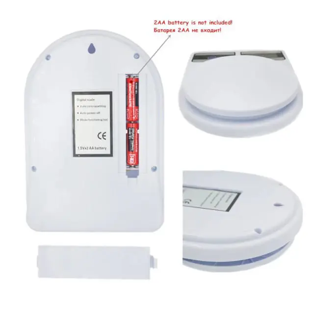 Timbangan Dapur Digital SF400 10kg Tanpa Mangkok Ukur - Gambar 3